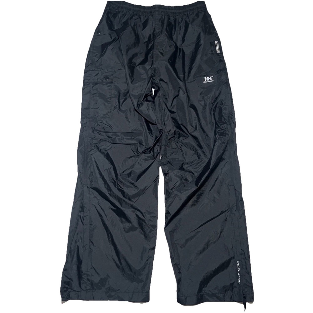 Helly Hansen Packable Black Rain Pants M HellyTec… - image 1